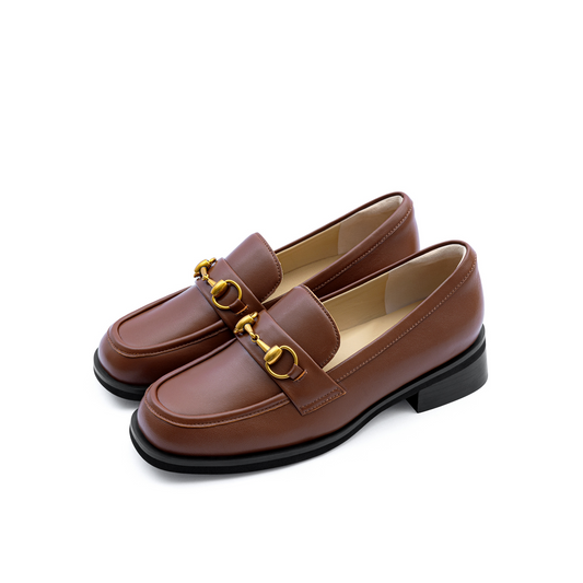 Billie Loafer in Brownie