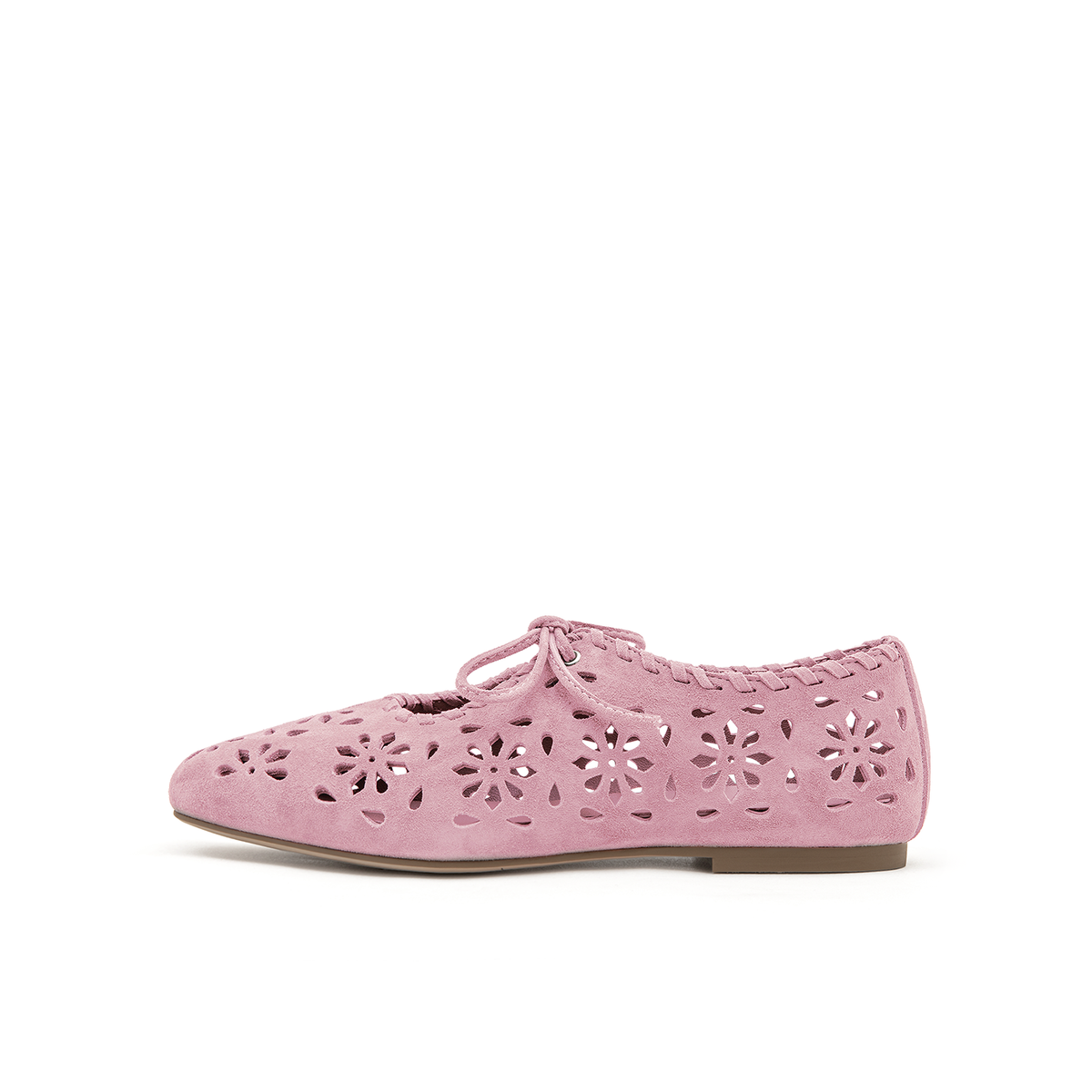 Niki Flats in Pink Parfait