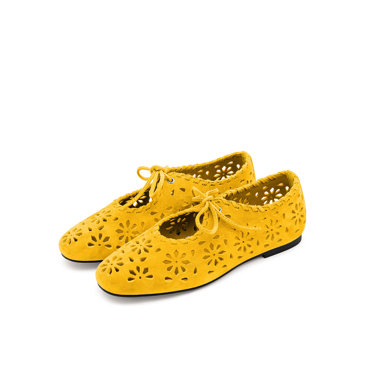 Niki Flats in Yellow Sunshine