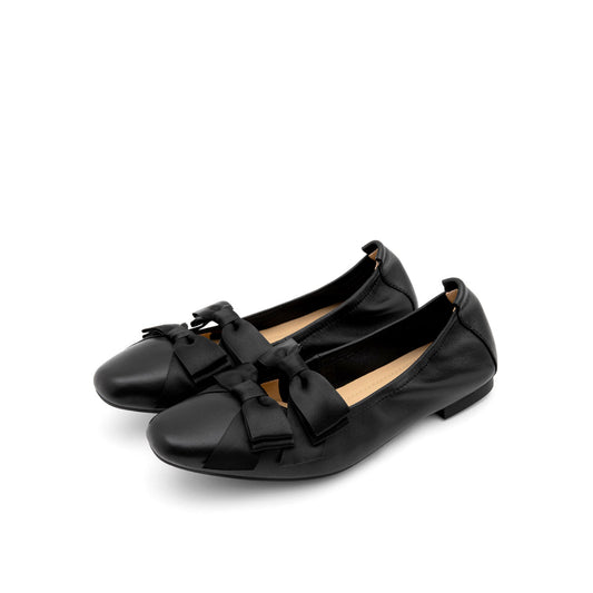 Ribbonette Flats in Charcoal